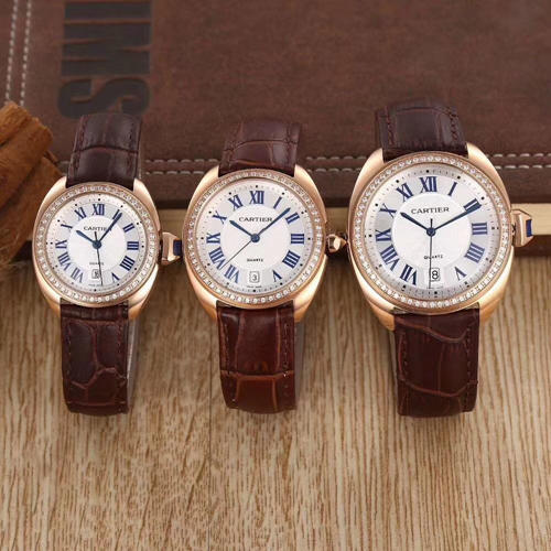 カルティエ時計正面デザイン